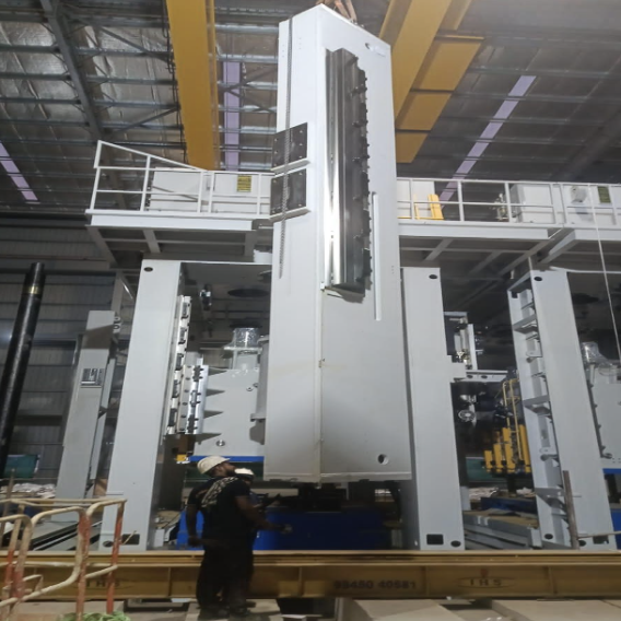 9. Columns assy  